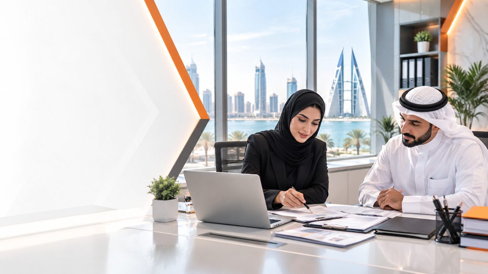 FINSYS advisors reviewing visa and government documents
